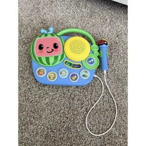 Cocomelon Toy Singalong Boombox With Microphone Karaoke Machine